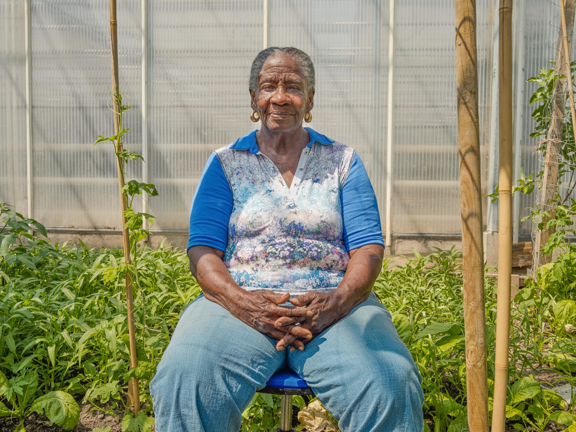 Portrait by photographer Ruud Sies for Resilience Food Stories