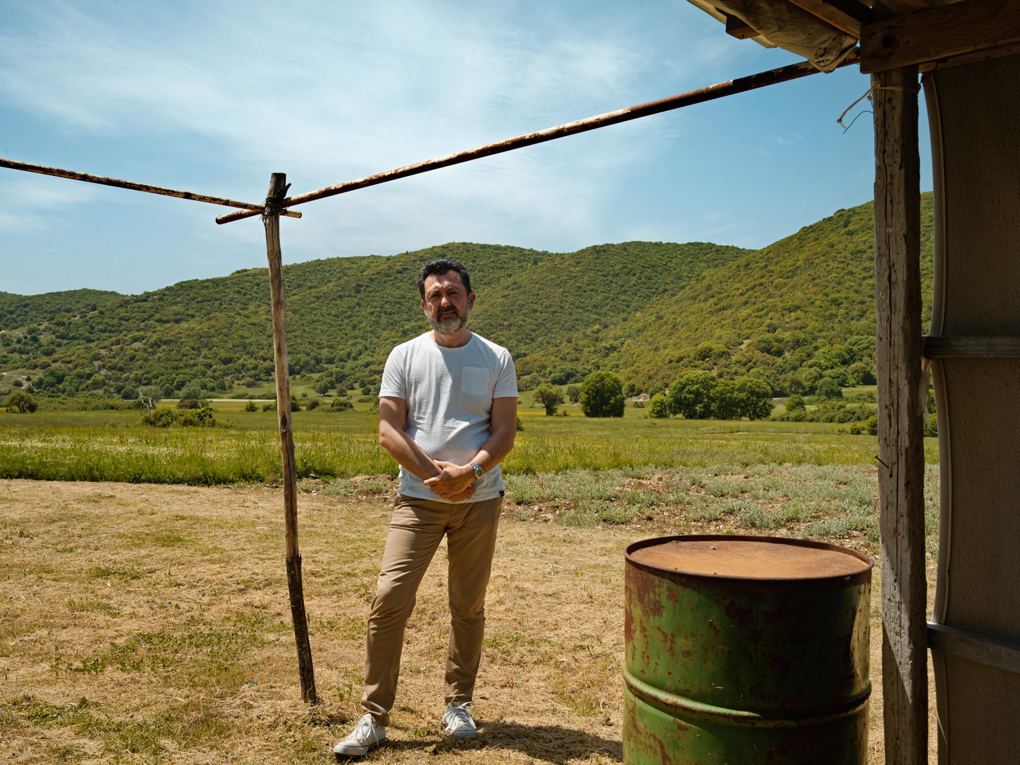 Nikolaos Bournakas a story for Resilience Food Stories In greece the mountains define our existence. by photographer Ruud Sies
