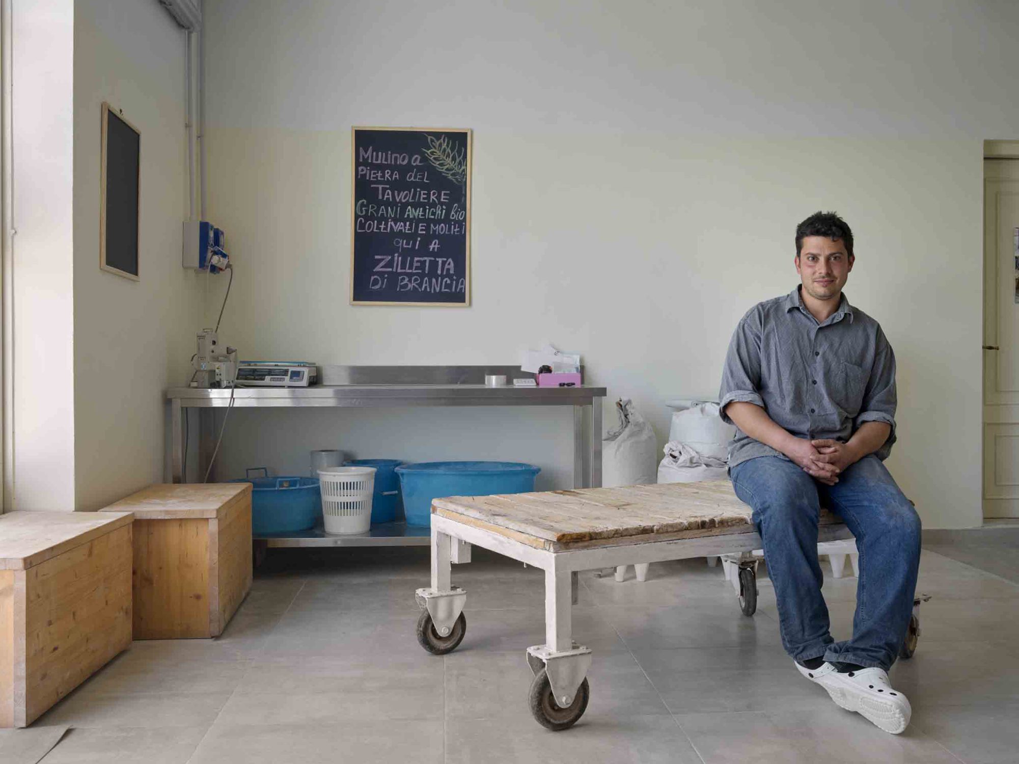 story on sustainable agriculture and old wheat varieties in Italy