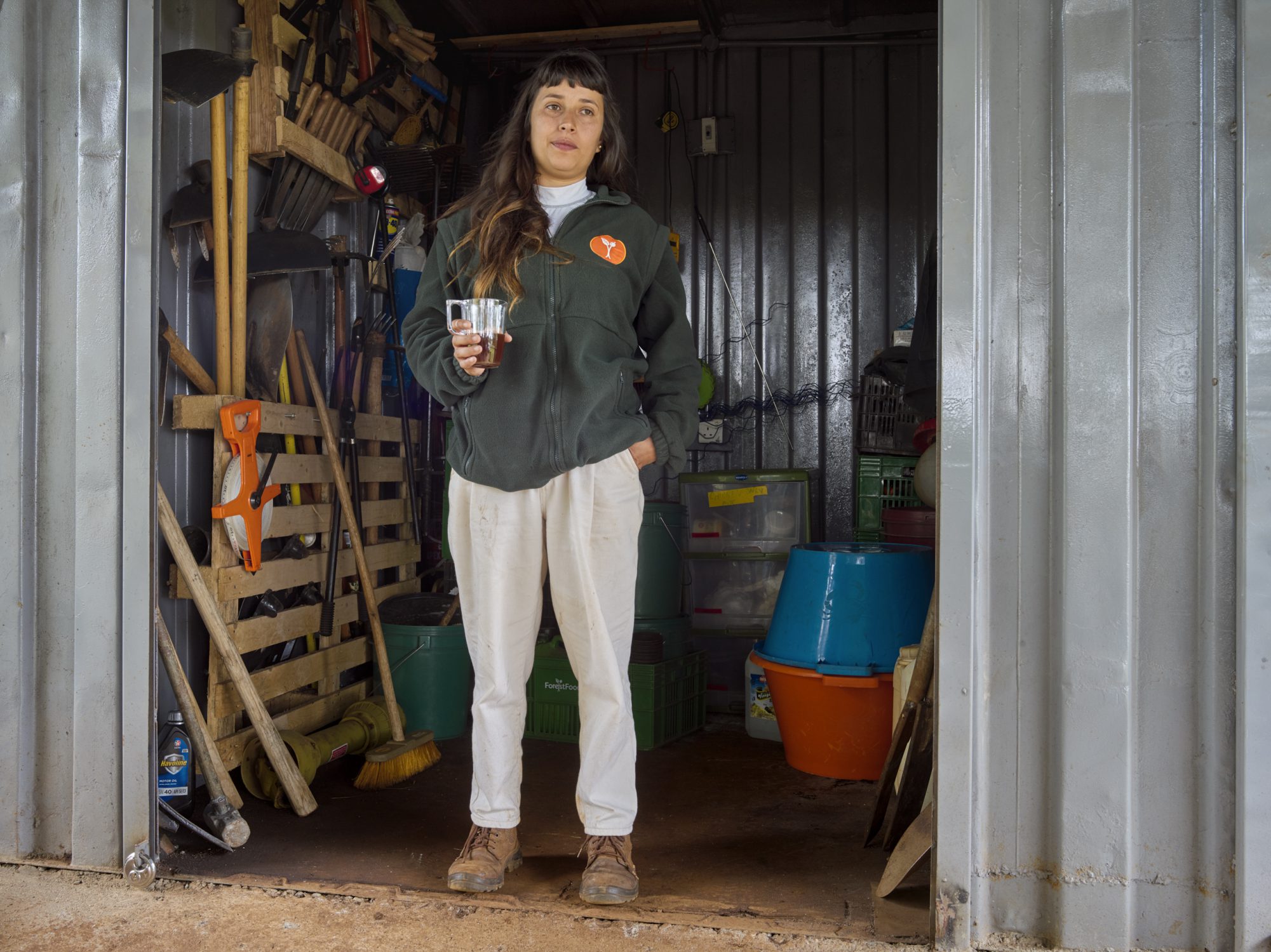 Cinthia Botanist at forestfoods kenya africa